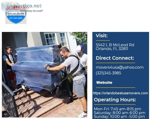 Affordable Moving Company in Orlando