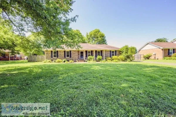 Beautifully renovated home with a large family room giant lot