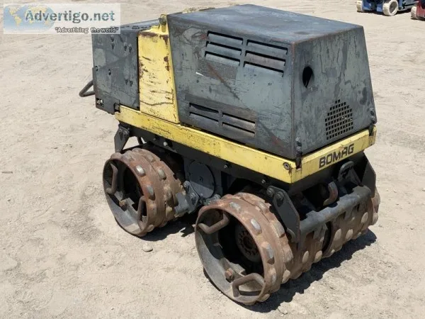 BOMAG BMP851 WALK-BEHIND VIBRATORY TANDEM PADFOOT ROLLER 6070120