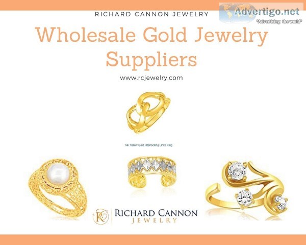 Wholesale Gold Jewelry Suppliers - Richard Cannon Jewelry