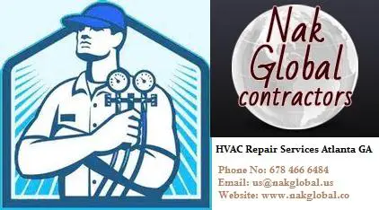 NAK GLOBAL has offered HVAC Repair Services Atlanta GA