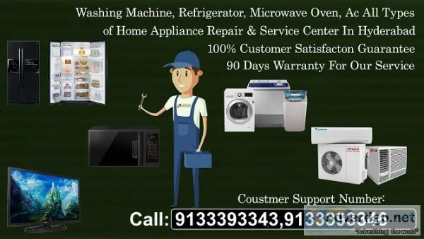 Whirlpool washing machine repair service center in hyderabad