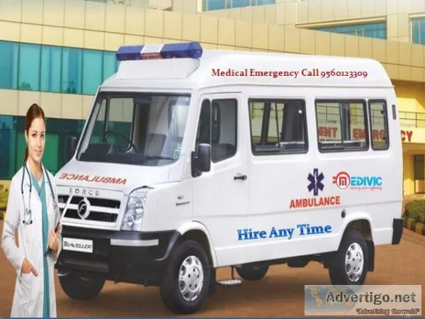 Medivic Ambulance Service in Bhagalpur at Low Cost
