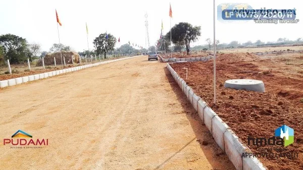 Open plots for sale at new Shamshabad district