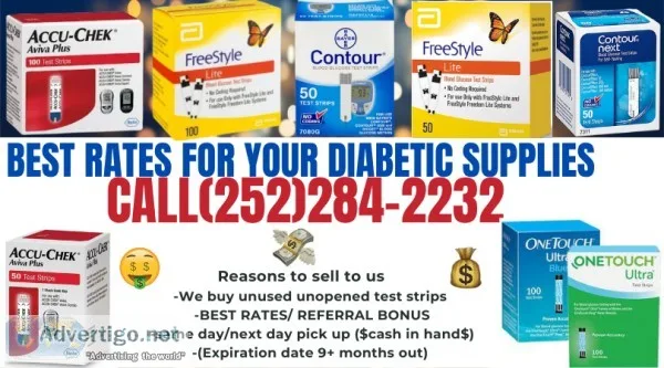 CASH 4 DIABETIC TEST STRIPS