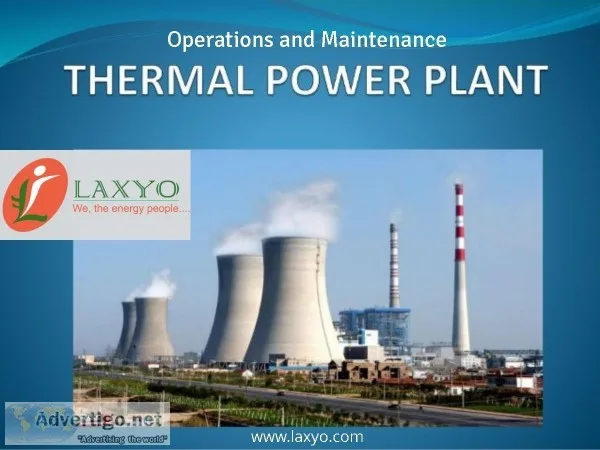 Operation and Maintenance Thermal Power Plant