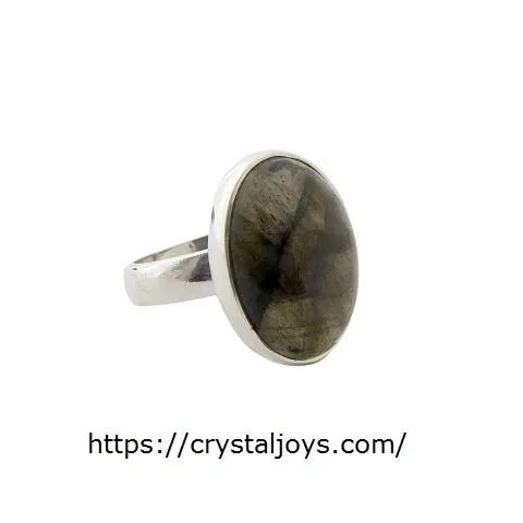 labradorite sterling silver ring