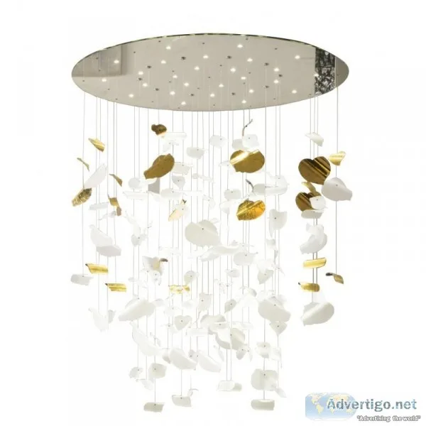 AL0128 LEAF LAMPADARIO
