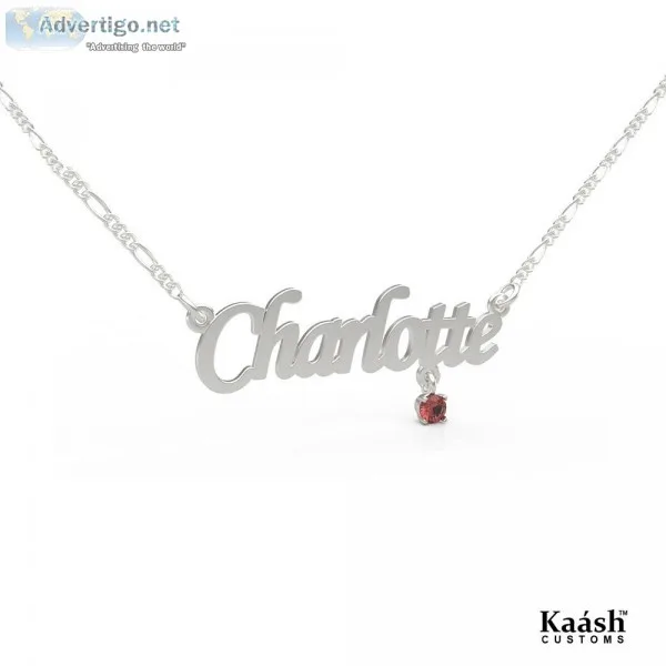 Birthstone gold plated