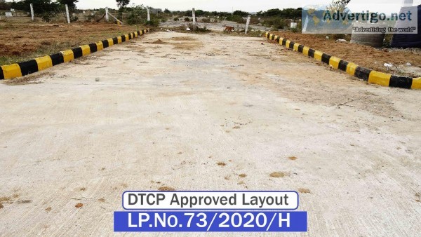 Secured gated community at JP Darga