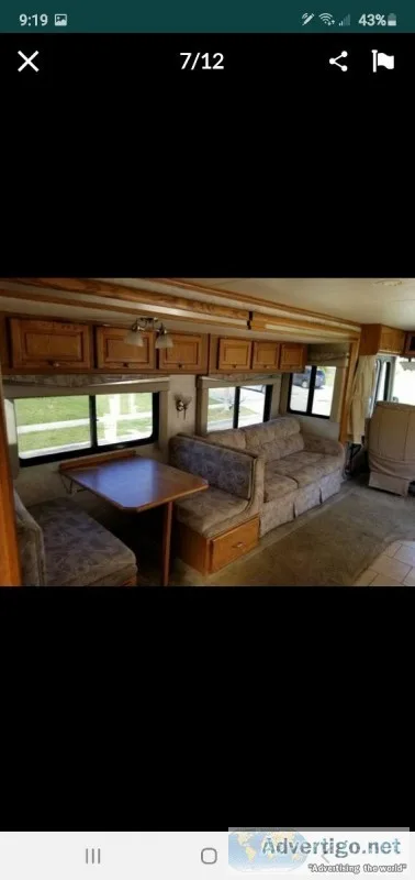 RV sleeper sofa couch