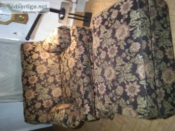 Oversized..Rocking Comfort Chair wottoman