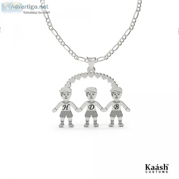Three Boys Or Girls Pendant