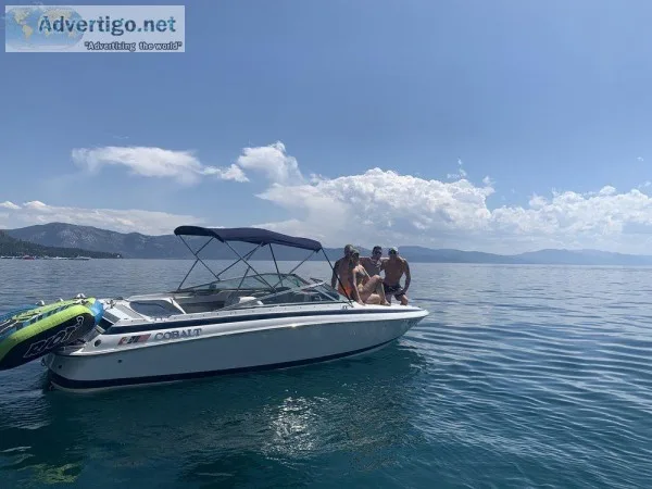 Renting a boat in lake Tahoe
