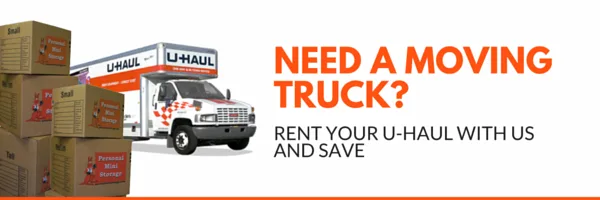 TruckTrailer Rentals  Personal Mini Storage