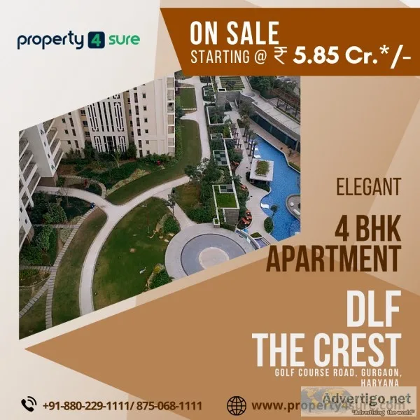 DLF Park Place for Sale in Gurugram  4 BHK Apartment for Sale in