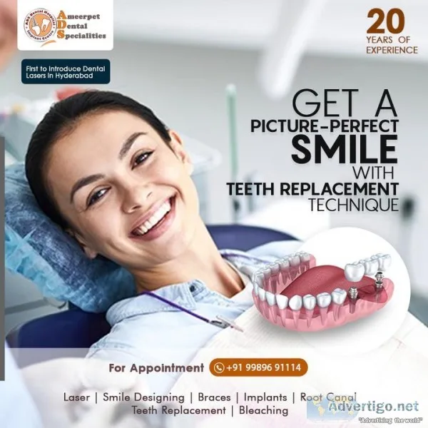 Teeth Replacement Cost in Hyderabad - Zirconia Crown Cost in Hyd