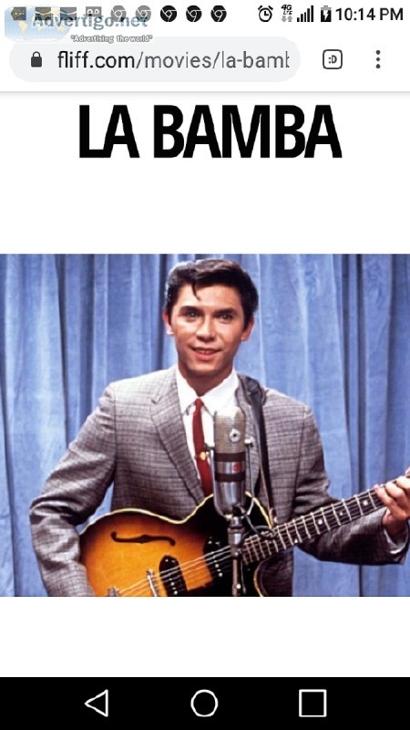 Drive In Movie " La Bamba"
