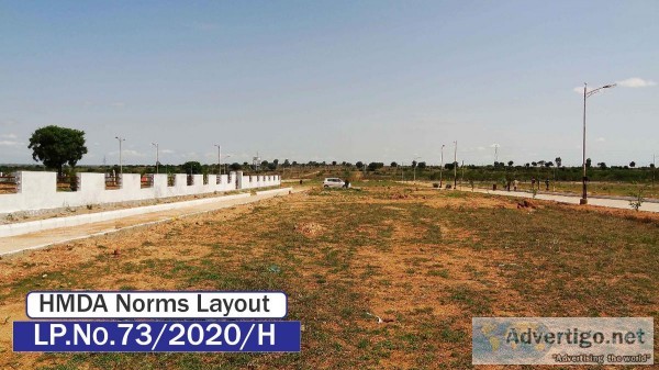 Own a plot at very affordable price at shamshabad