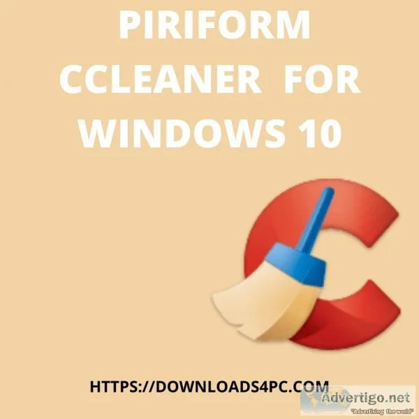 Piriform CCleaner for Windows 10