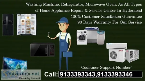 Whirlpool washing machine repair service center in hyderabad
