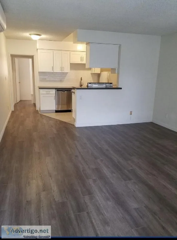 Complete remodeled 1 Br1 Bath apt for Rent