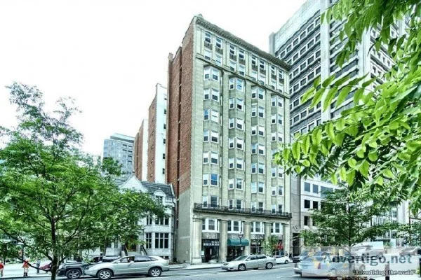 Upscale apartment facing McGill University for rent