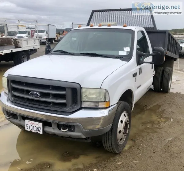 2003 FORD F550 BOBTAIL DUMP TRUCK 20501203