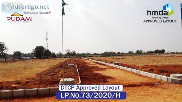 DTCP Approved residential plots at JP DARGA-9704111633