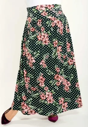 Stylish Plus Size Maxi Skirts