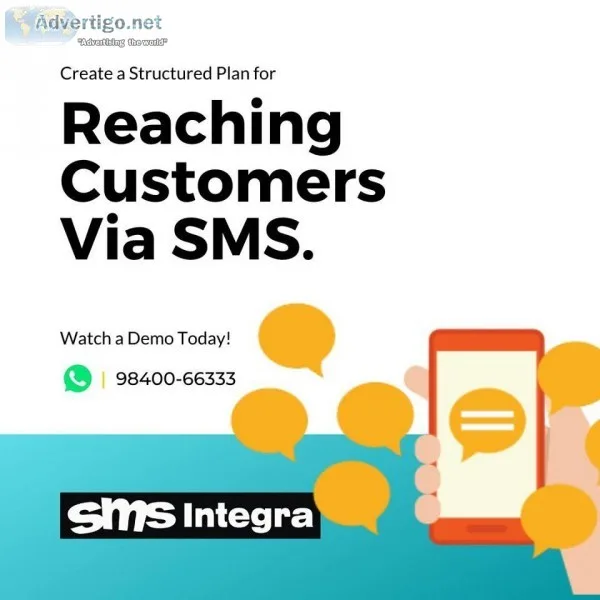 SMSINTEGRA Bulk SMS Whatsapp Gateway
