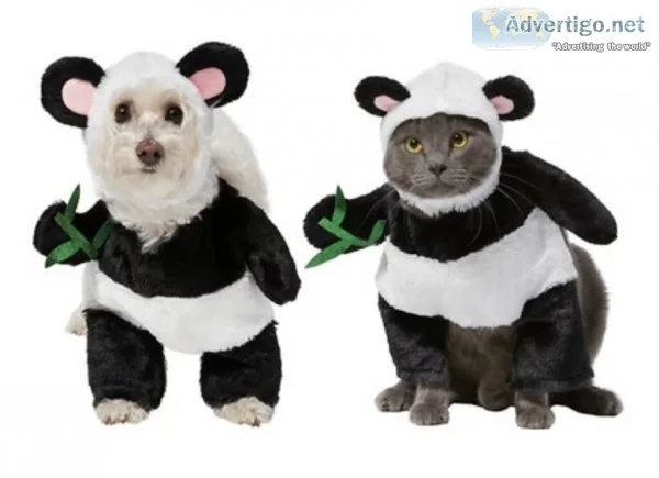 Walking Panda Dog and Cat Costume