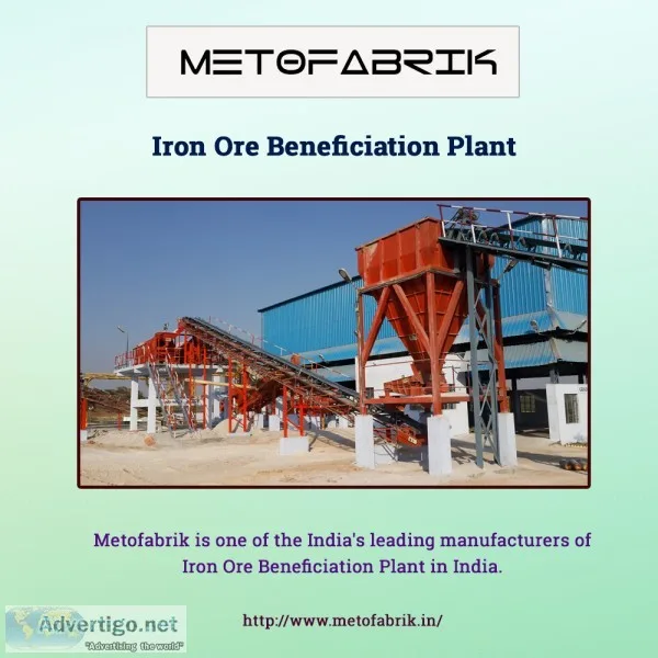 Iron ore beneficiation plant equipments manufacturers