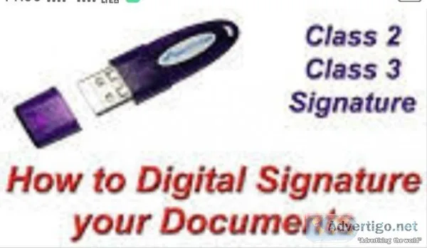 Digital signature certificate