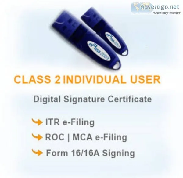 Digital signature certificate