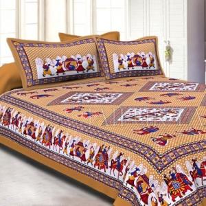 Sanganeri Printed Bed Sheets At Best Prices
