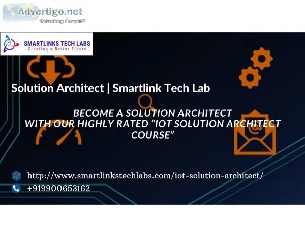 Become a IoT Solution Architect with  IoT solution Architect Cou