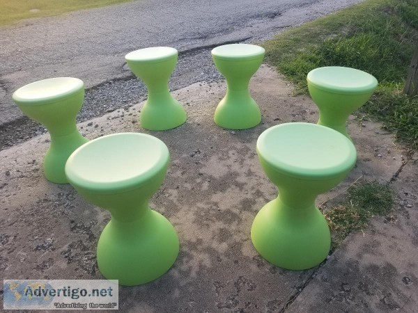 Bar Stools Green 6 Tulsa