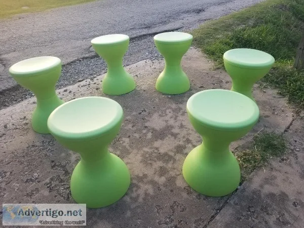 Bar Stools Green 6 Tulsa