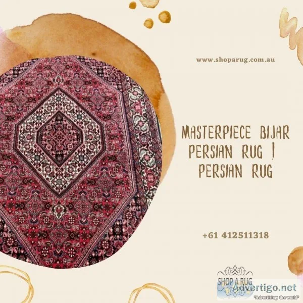 Masterpiece Bijar Persian Rug  Persian Rug