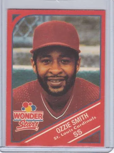 Ozzie Smith 1990 Wonder Stars 5 of 20