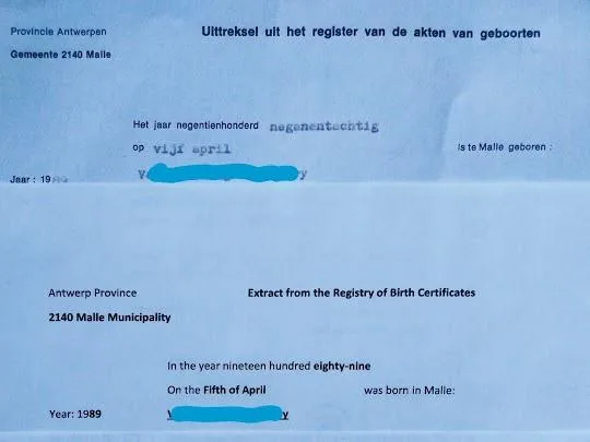 USCIS CERTFIED and NOTARIZED DUTCH TRANSLATIONS