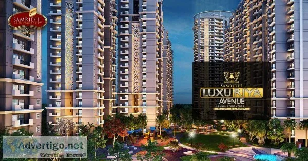 King Size Apartments at 54 Lac in Samridhi Luxuriya Avenue Noida