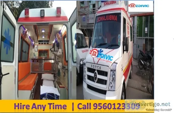 Fast and Safe Patients Transfer by Medivic Road Ambulance Servic