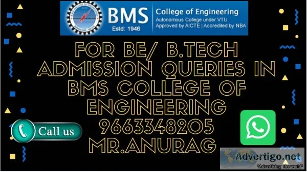  BMS COLLEGE OF ENGINEERING Bangalore through K-CET