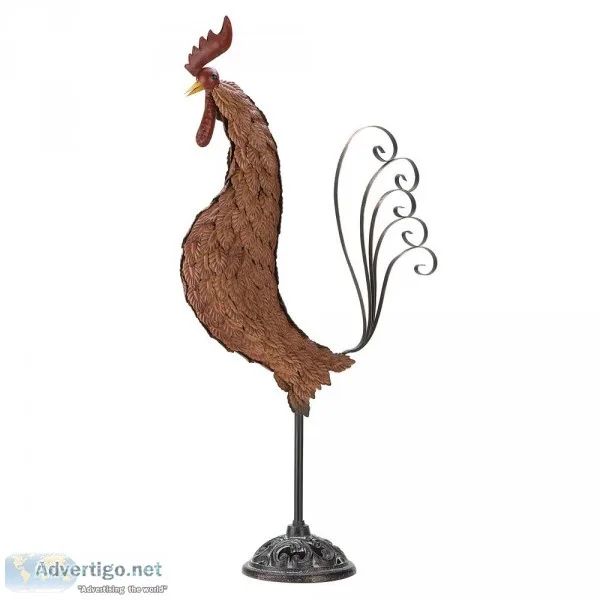 Metal Sculpture Rooster New Available for wholesale and bulk dis