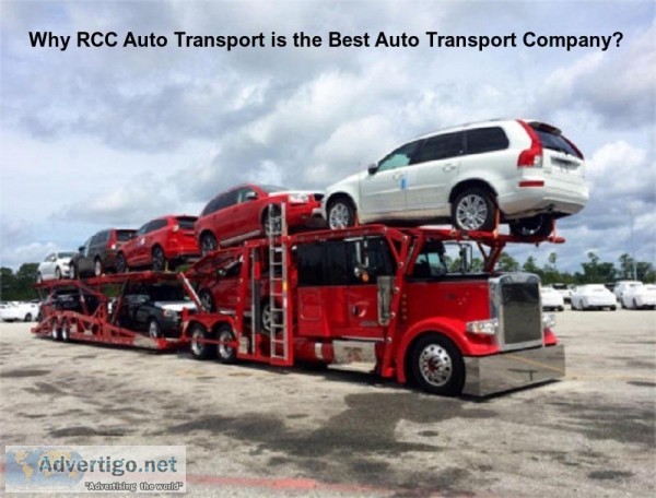 Why RCC Auto Transport is the Best Auto Transport Company