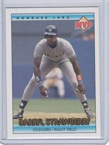 Darryl Strawberry 1992 Donruss MVP McDonald s of Canada 7 of 26