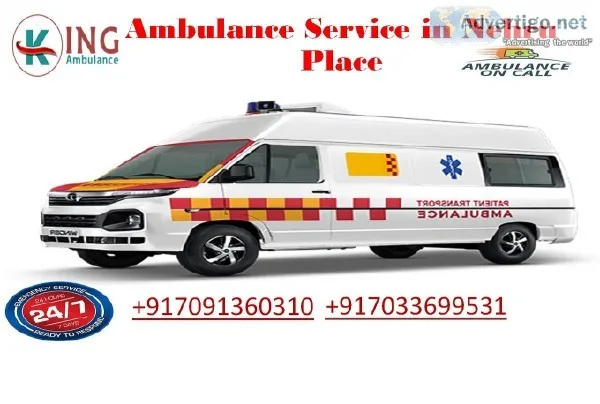 Book an Affordable Ambulance Service in Nehru Place