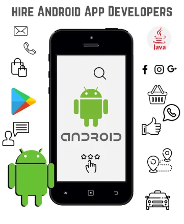 Hire Android app developers to stand out in your respective mark